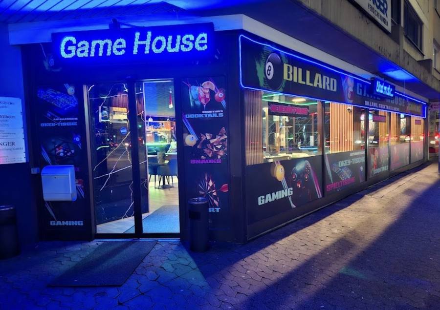 Game House von außen